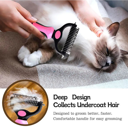 Cat and Dog Deshedding Brush